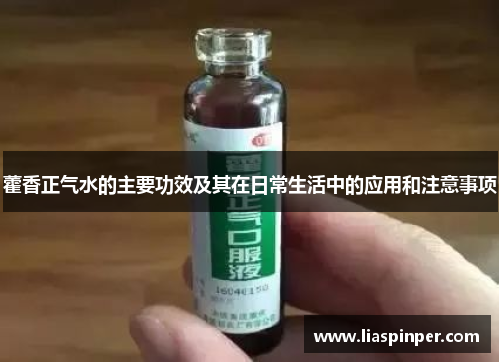 藿香正气水的主要功效及其在日常生活中的应用和注意事项